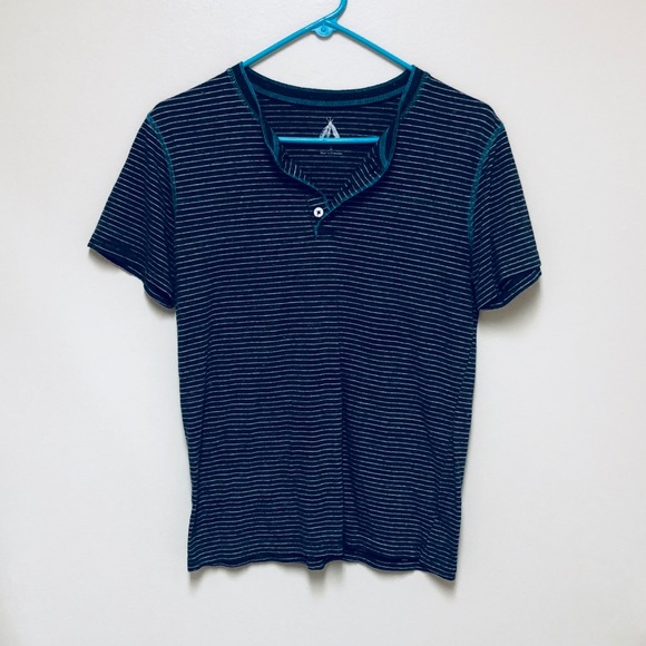Anthropologie Tops - SALE 🎉 Anthropologie Grey & White Striped Tee